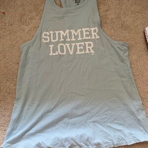 Billabong Light Gray Casual Tank